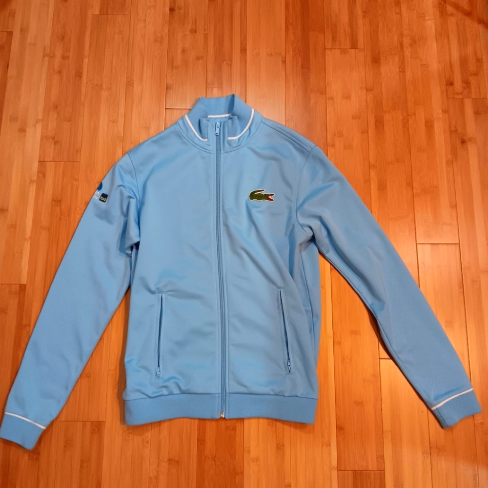 LACOSTE Lightweight Fleece/Bomber/Tennis Jacket